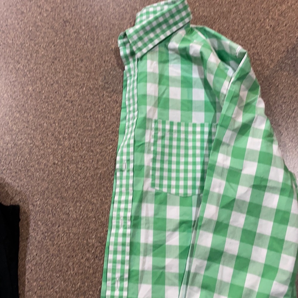 Boys long sleeve button down shirt